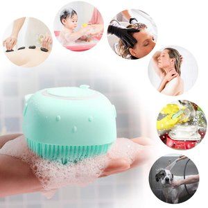 SILICON MASSAGE BATH BRUSH